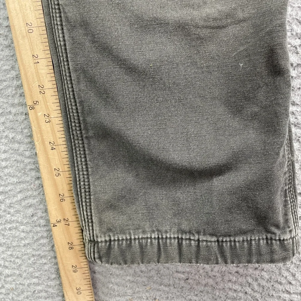 Carhartt Knit Lined Pant Men's 32x28* Carpenter Rugged Flex Logger Workwear Camp